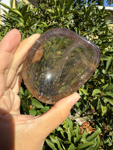 Load image into Gallery viewer, Small Smoky Quartz Offering Bowl,Crystal Quartz Altar Bowl,Crystal Tray,B105