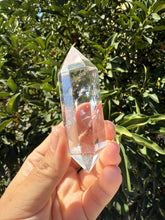 Load image into Gallery viewer, Double Terminated Clear Quartz Crystal Point, Natural Healing Stone, A160