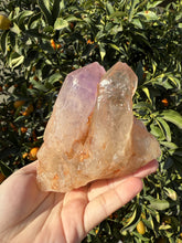 Load image into Gallery viewer, 703g Amethyst Quartz Cluster,Raw Clear Quartz Cluster