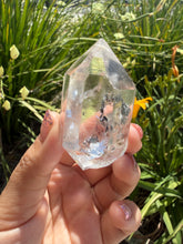 Load image into Gallery viewer, Natural Enhydro Quartz w/ Moving Bubble &/or Carbon/Black Inclusions,A448