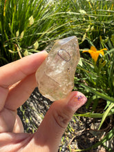 Load image into Gallery viewer, Natural Enhydro Quartz w/ Moving Bubble &/or Carbon/Black Inclusions,A447