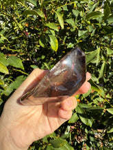 Load image into Gallery viewer, Smoky Quartz Offering Bowl,Crystal Quartz Altar Bowl,Crystal Tray,B106