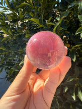 Load image into Gallery viewer, High Quality Candy Fluorite Sphere, Stunning Rainbow Fluorite Ball,A177