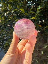 Load image into Gallery viewer, High Quality Candy Fluorite Sphere, Stunning Rainbow Fluorite Ball,A177