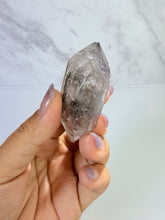 Load image into Gallery viewer, Natural Enhydro Quartz w/ Moving Bubble &/or Carbon/Black Inclusions,A497
