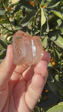 Load and play video in Gallery viewer, Red Mud Skeletal Quartz Crystal Point ,Red Mud Quartz ,#995