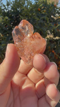 Load and play video in Gallery viewer, Red Mud Skeletal Quartz Crystal Point ,Red Mud Quartz ,#976