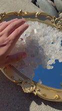 Load and play video in Gallery viewer, 10g-Pakistan Herkimer Diamond Quartz Rough Gemstone Chips,Some with UV Reactive