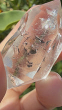 Load and play video in Gallery viewer, Natural Enhydro Quartz Crystal with Moving Water Bubble,A187