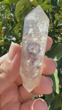 Load and play video in Gallery viewer, Natural Enhydro Quartz Crystal with Moving Water Bubble,A185