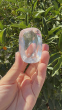 Load and play video in Gallery viewer, Mini Clear Quartz Offering Bowl,Crystal Quartz Altar Bowl,Crystal Tray,B95
