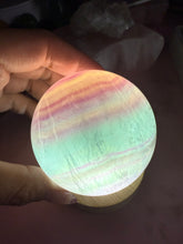 Load image into Gallery viewer, High Quality Candy Fluorite Sphere, Stunning Rainbow Fluorite Ball,A111
