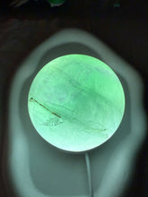 Load image into Gallery viewer, Large Natural Green Fluorite Sphere,6.7cm
