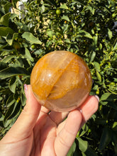 Load image into Gallery viewer, Natural Golden Healer Quartz Sphere,Yellow Crystal Ball,Golden Iron Quartz,A209
