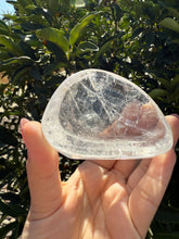 Load image into Gallery viewer, Small Clear Quartz Offering Bowl,Crystal Tray,B55
