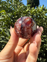 Load image into Gallery viewer, High Quality Fire Quartz Sphere,Premium Hematoid Quartz Crystal Ball,A102
