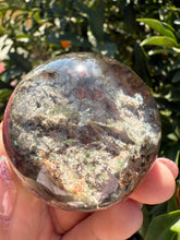 Load image into Gallery viewer, High-Grade Garden Quartz Crystal Sphere – Double-Sided Scenic Crystal Ball
