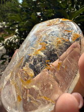 Load image into Gallery viewer, Clear Quartz Offering Bowl,Crystal Quartz Altar Bowl,Crystal Tray,B59
