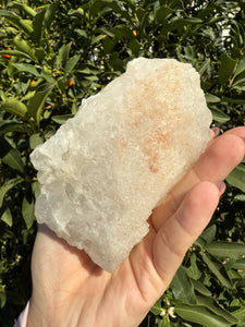 Large Raw Quartz Crystal Cluster with Intersecting Points