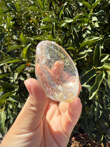 Mini Clear Quartz Offering Bowl,Crystal Quartz Altar Bowl,Crystal Tray,B96