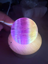 Load image into Gallery viewer, High Quality Candy Fluorite Sphere, Stunning Rainbow Fluorite Ball,A109
