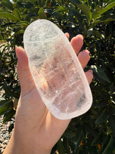 Load image into Gallery viewer, Small Clear Quartz Offering Bowl,Crystal Quartz Altar Bowl,Crystal Tray,B58
