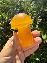 Load image into Gallery viewer, Large Natural Yellow Fluorite Mushroom Crystal, A83
