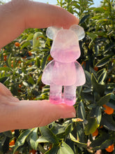 Load image into Gallery viewer, Natural Pink Candy Fluorite Bear Carving
