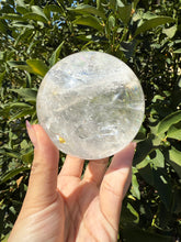 Load image into Gallery viewer, Rainbow Clear Quartz Crystal Sphere,Natural Healing Stone Ball,A121

