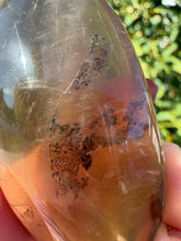 Load image into Gallery viewer, Natural Brazil Smoky Quartz Palm Stone,Meditation Palm Stones,A261
