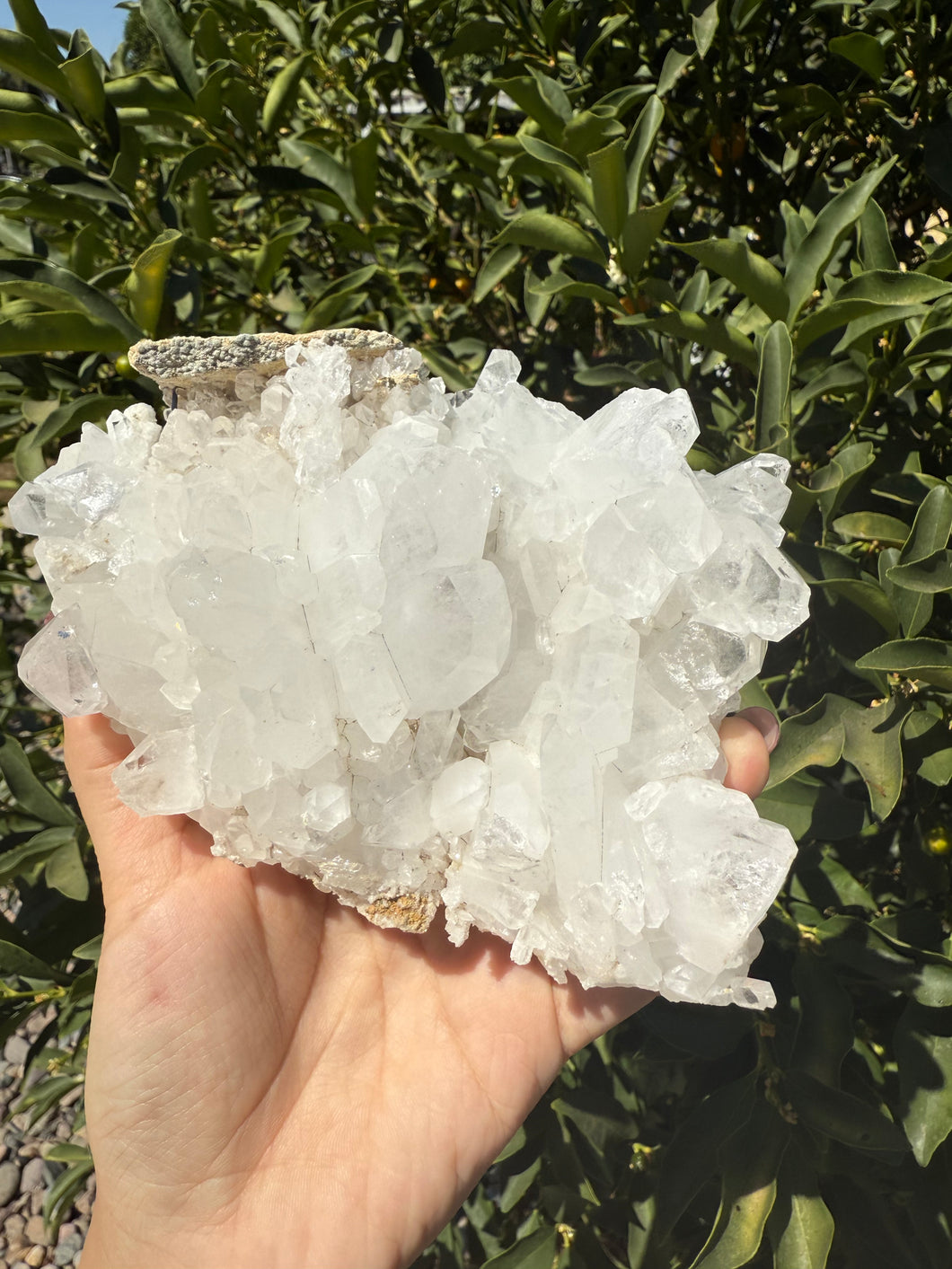 Himalayan Quartz Cluster 609g,Pakistan Mountain Quartz Healing Stone,A89