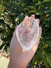 Load image into Gallery viewer, Small Clear Quartz Offering Bowl,Crystal Tray,B56

