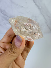 Load image into Gallery viewer, High Luster Enhydro Quartz w/ Moving Bubble &amp;/or Carbon/Black Inclusions,A496
