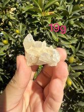 Load image into Gallery viewer, Set of 4 Raw Quartz Crystal Clusters
