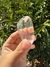 Load image into Gallery viewer, Mini Clear Quartz Offering Bowl,Crystal Quartz Altar Bowl,Crystal Tray,B95

