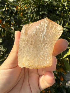 Raw Himalayan Quartz Crystal with Unique Natural Patterns