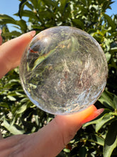 Load image into Gallery viewer, Rainbow Clear Quartz Crystal Sphere,Natural Healing Stone Ball,A116
