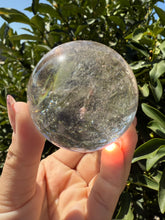 Load image into Gallery viewer, Rainbow Clear Quartz Crystal Sphere,Natural Healing Stone Ball,A116
