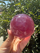 Load image into Gallery viewer, Rainbow Candy Fluorite Sphere, Stunning Rainbow Fluorite Ball,A114
