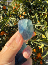 Load image into Gallery viewer, 3pcs Fluorite Crystal Rough Bulk,High Quality Blue Fluorite-B
