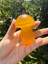 Load image into Gallery viewer, Large Natural Yellow Fluorite Mushroom Crystal, A83
