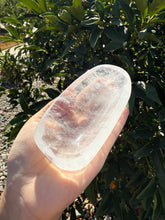 Load image into Gallery viewer, Small Clear Quartz Offering Bowl,Crystal Quartz Altar Bowl,Crystal Tray,B58

