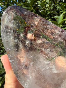 Garden Quartz Offering Bowl,Crystal Quartz Altar Bowl,Crystal Tray,B109