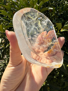 Clear Quartz Offering Bowl,Crystal Quartz Altar Bowl,Crystal Tray,B81