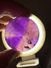 Load image into Gallery viewer, Top quality Chevron Amethyst Sphere,Amethyst Crystal Ball, Davis Effect,A73
