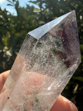 Load image into Gallery viewer, Garden Quartz Crystal Point Tower – Clear Quartz with Unique Inclusions, A81
