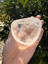 Load image into Gallery viewer, Small Clear Quartz Offering Bowl,Crystal Tray,B55

