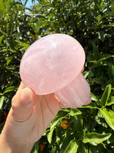 Load image into Gallery viewer, No Perfect On Sale!Large Rose Quartz Mushroom Crystal Sculpture,A80
