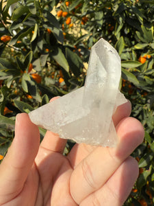 On Sale!Raw Clear Quartz Cluster,65.8g,#S12