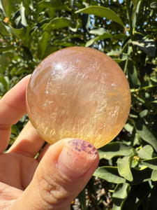 High Quality Candy Fluorite Sphere, Stunning Rainbow Fluorite Ball,A110